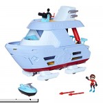 The Incredibles 2 Hydroliner Ship Action Playset comes with Elastigirl Junior Super Figure Hydroliner Playset B074WC83SN